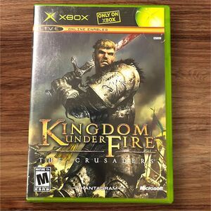 Kingdom Under Fire: The Crusaders, Microsoft Xbox Video Game (2004) with Manual